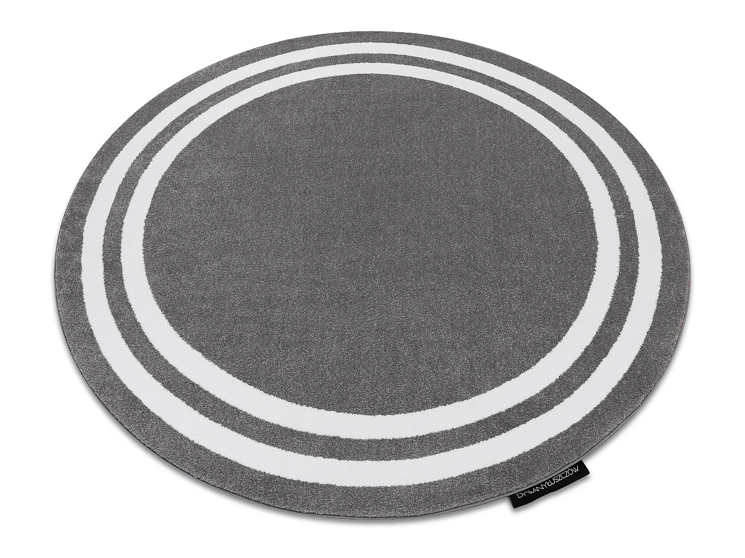 Tapijt HAMPTON Kader ROND grijskleuring cercle 160 cm
