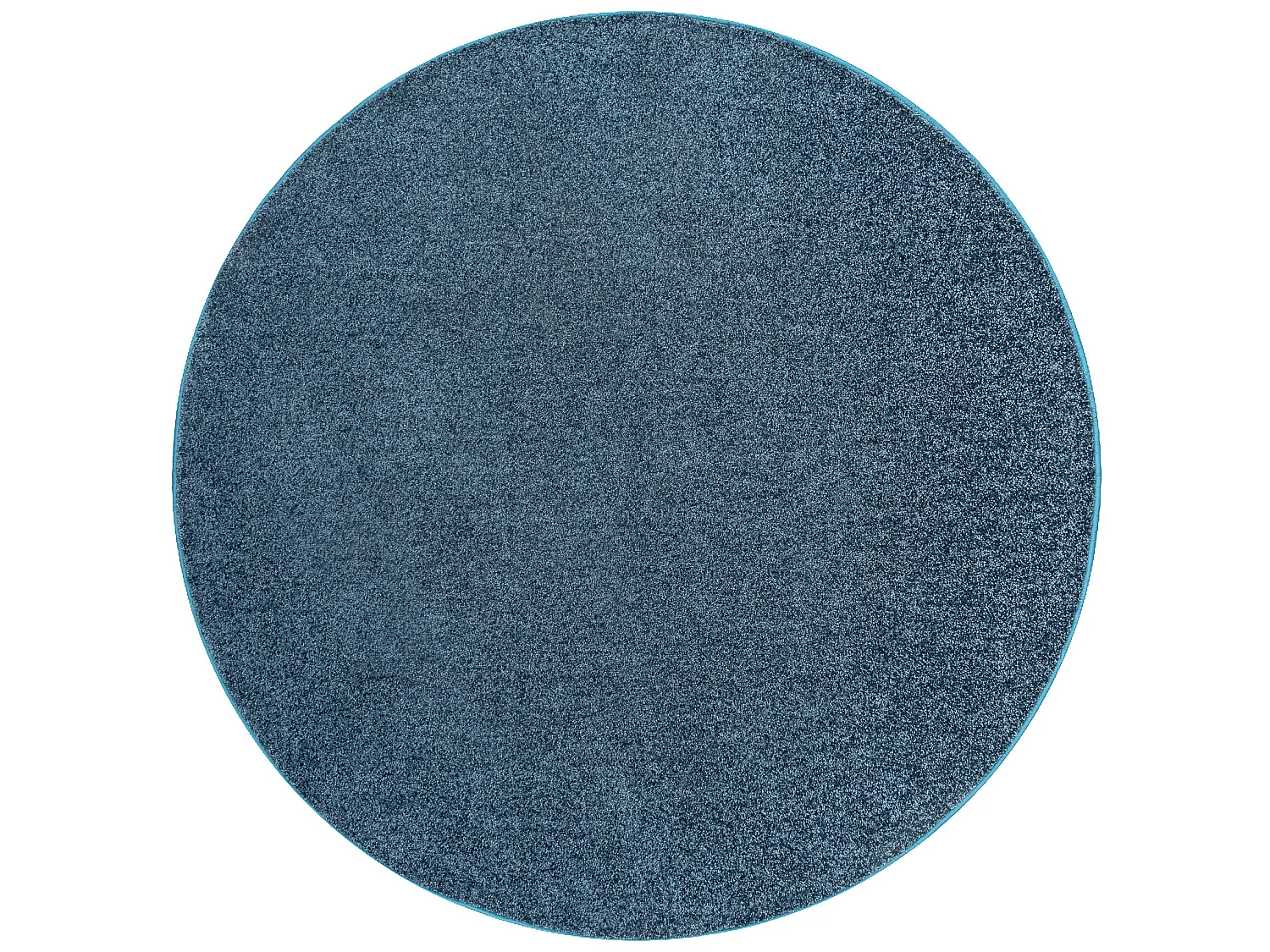 Teppich rund INDUS dunkelblau 75 eben, Melange cercle 200 cm