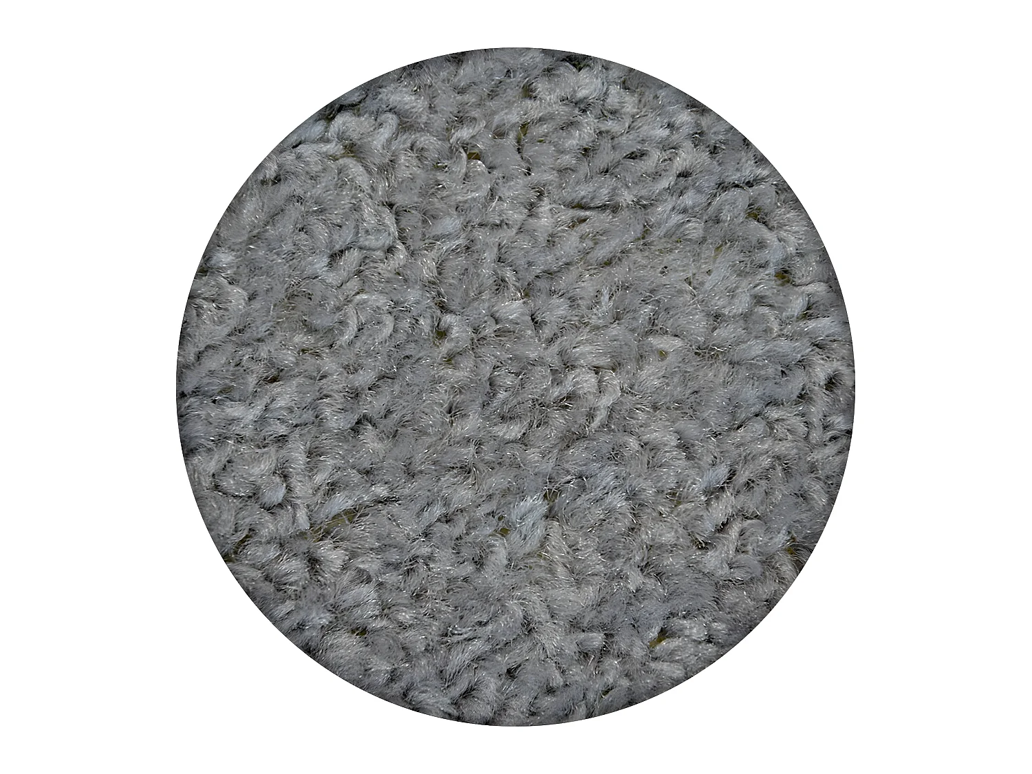 TAPIJT ROND ETON zilver cercle 100 cm