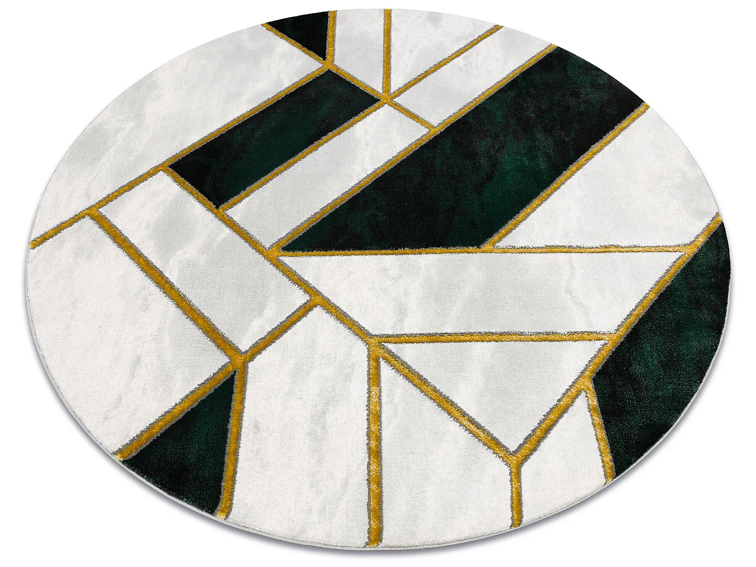 Tapete EMERALD exclusivo 1015 circulo - glamour, à moda mármore, geo cercle 160 cm