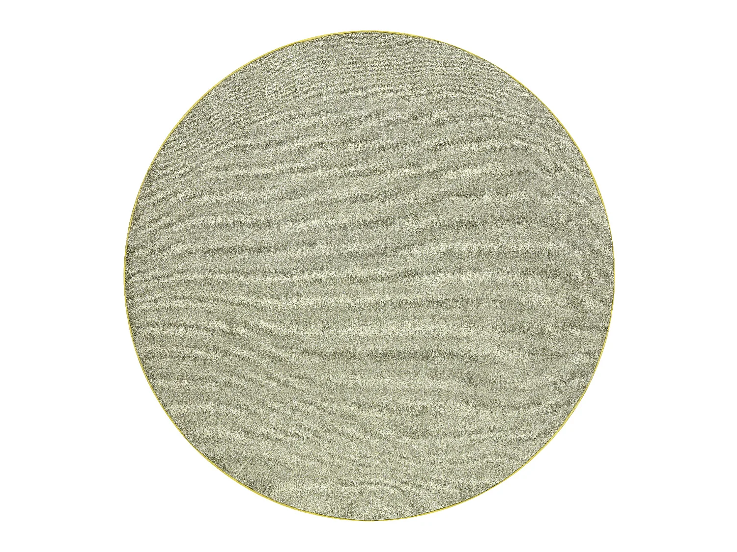 TAPIS cercle EXCELLENCE olive verte 240 plaine MÉLANGE cercle 100 cm