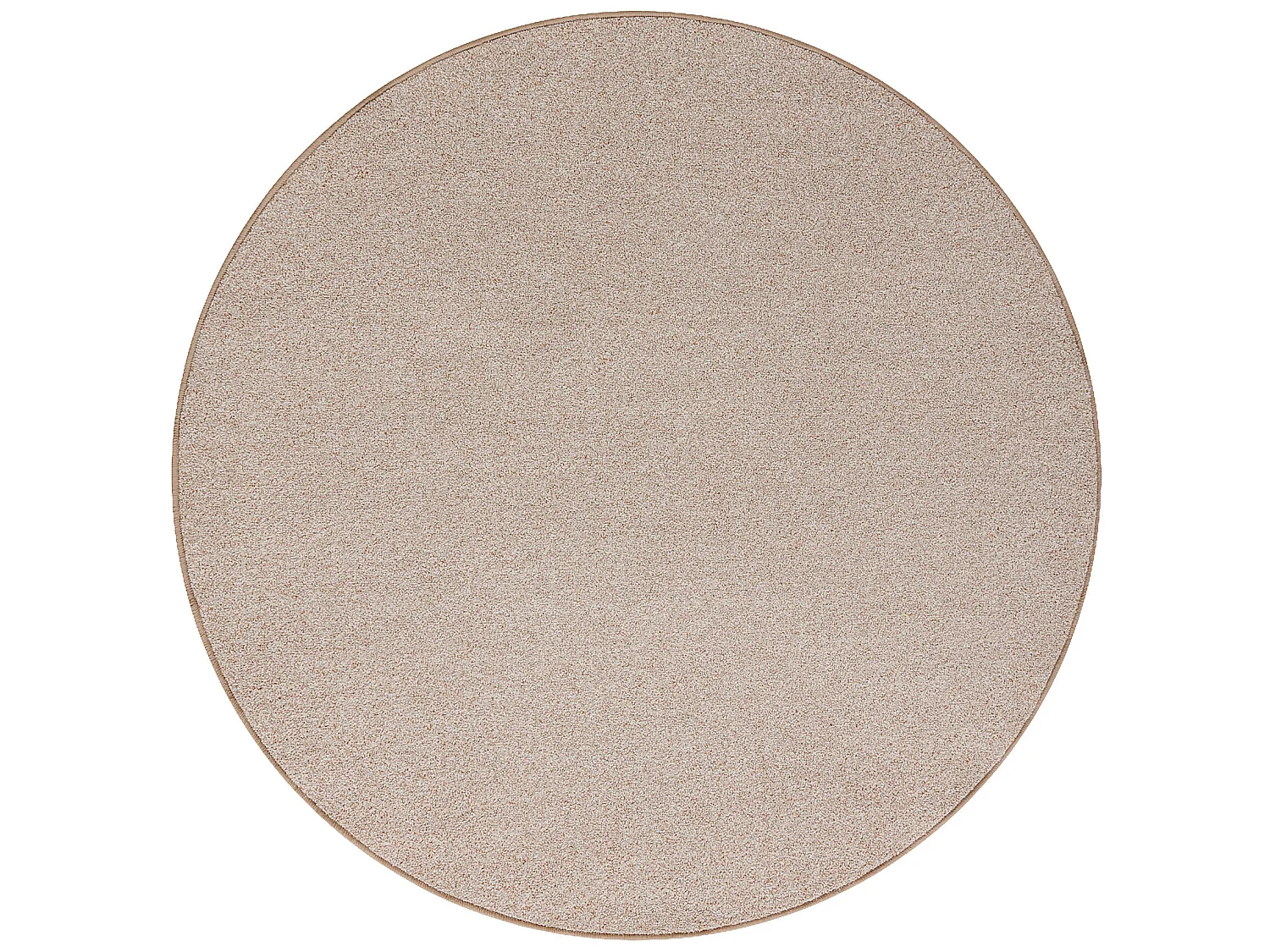 TAPIS cercle MOORLAND TWIST beige cercle 200 cm