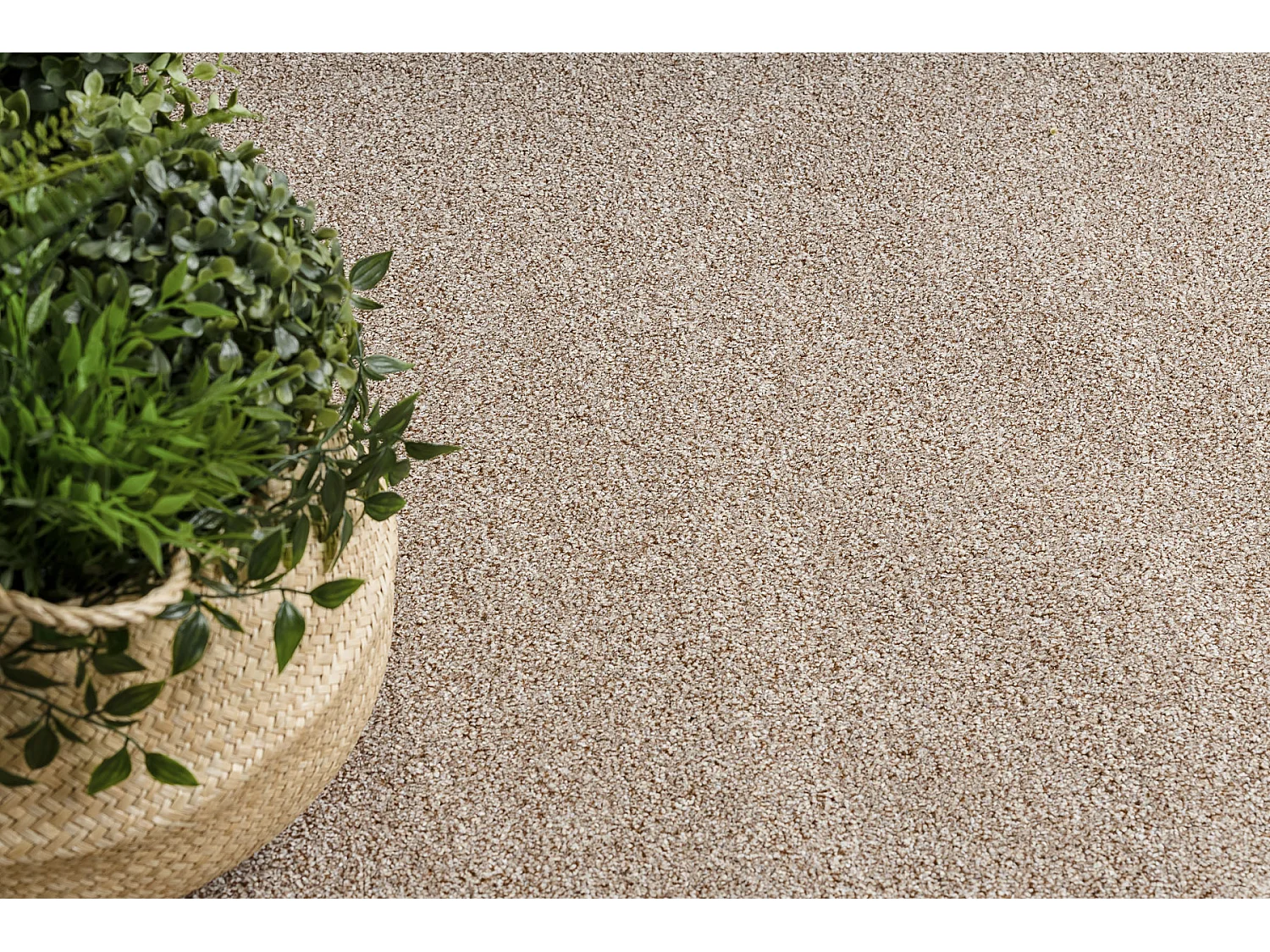 TAPIS cercle MOORLAND TWIST beige cercle 200 cm