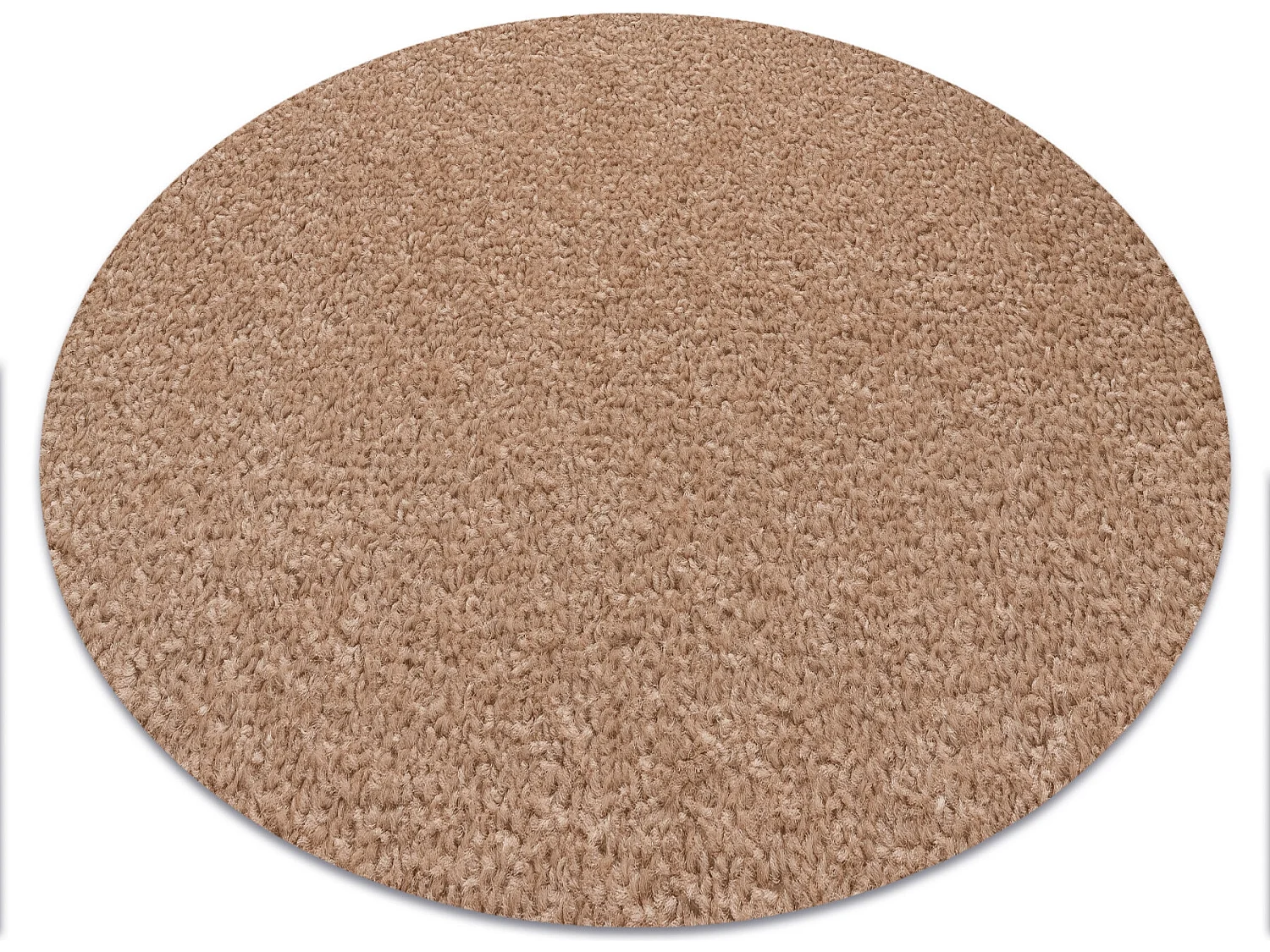 TAPIJT ROND ETON beige  cercle 133 cm