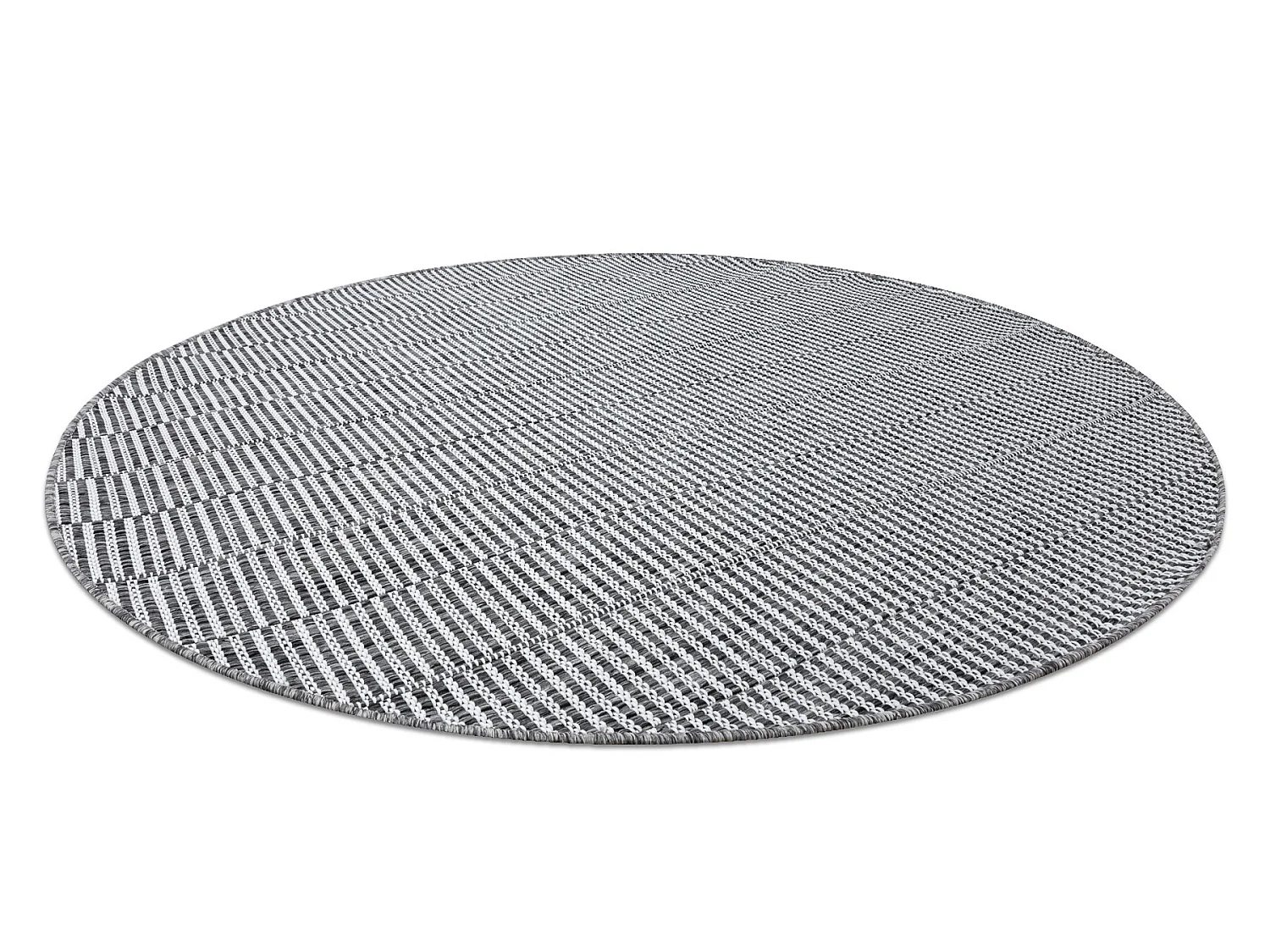 Sisal tapijt SISAL LOFT 21198 ROND BOHO ivoor/zilver/grijskleuring cercle 160 cm