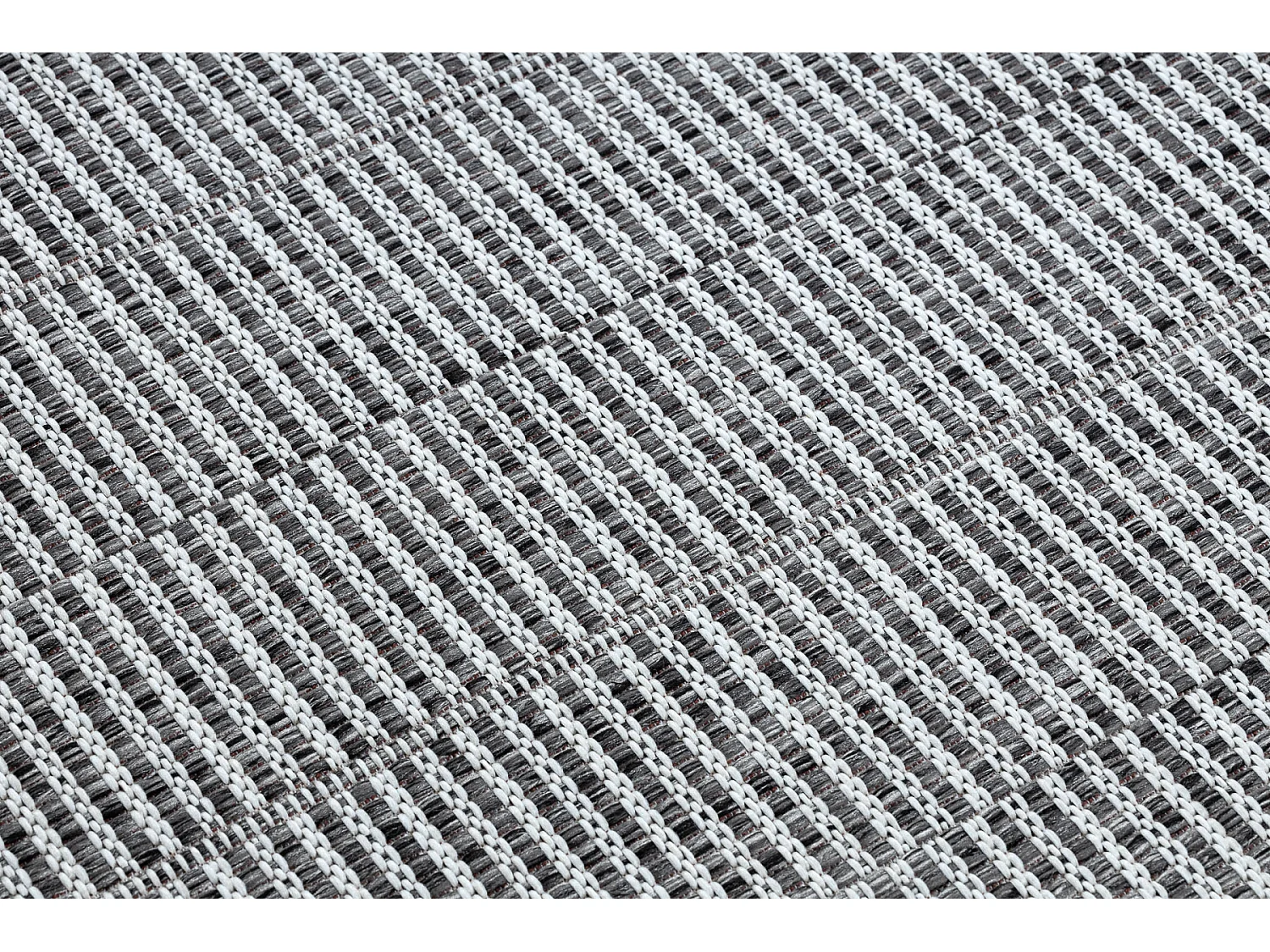 Sisal tapijt SISAL LOFT 21198 ROND BOHO ivoor/zilver/grijskleuring cercle 160 cm