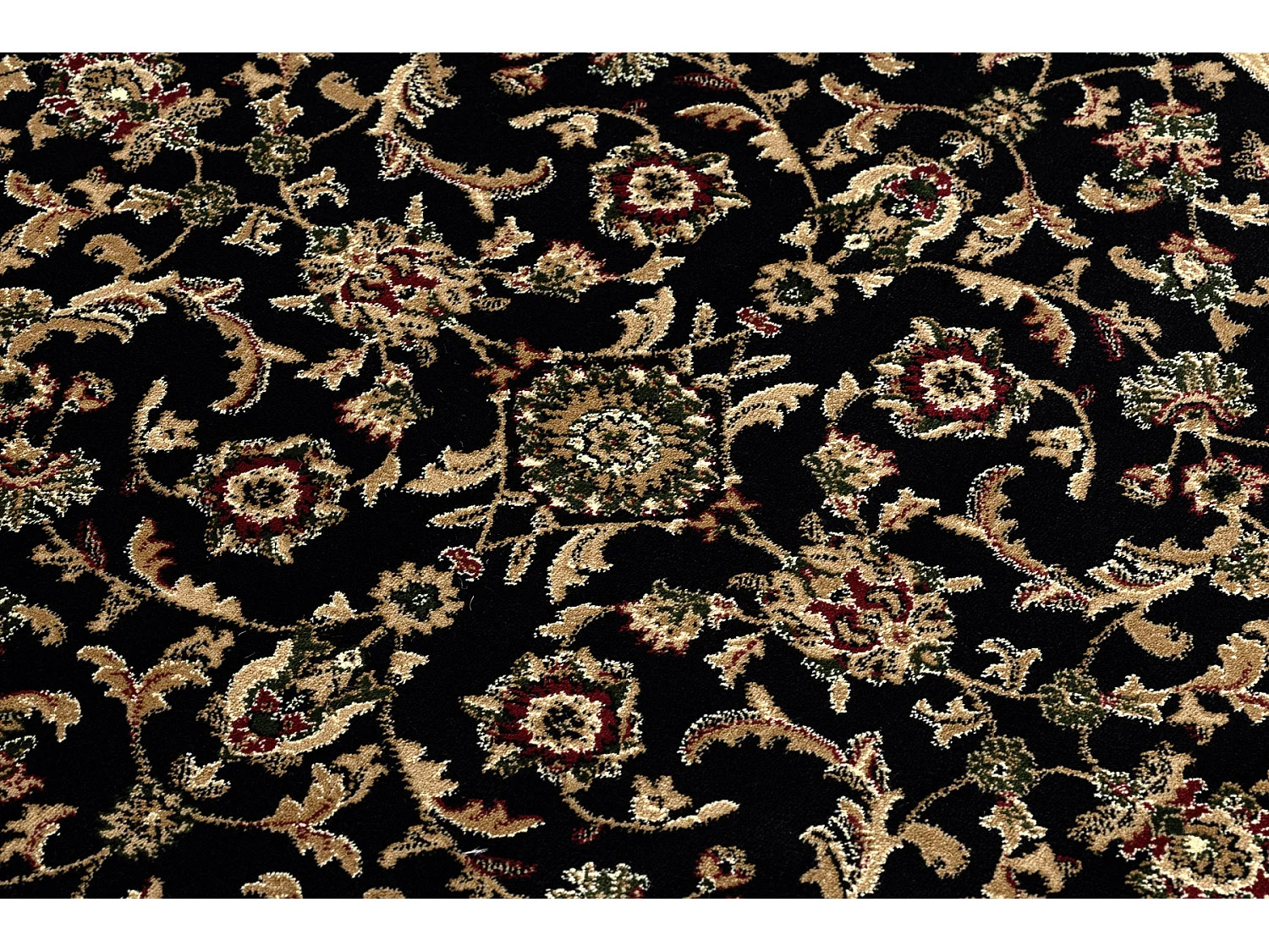 Tapijt ROYAL ADR ROND patroon 1745 zwart  cercle 150 cm