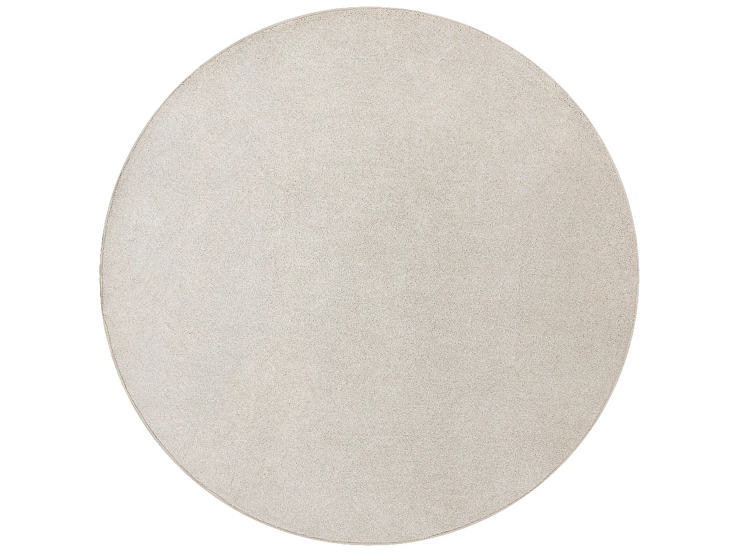 TAPIS cercle EXCELLENCE crème 305 plaine MÉLANGE cercle 100 cm