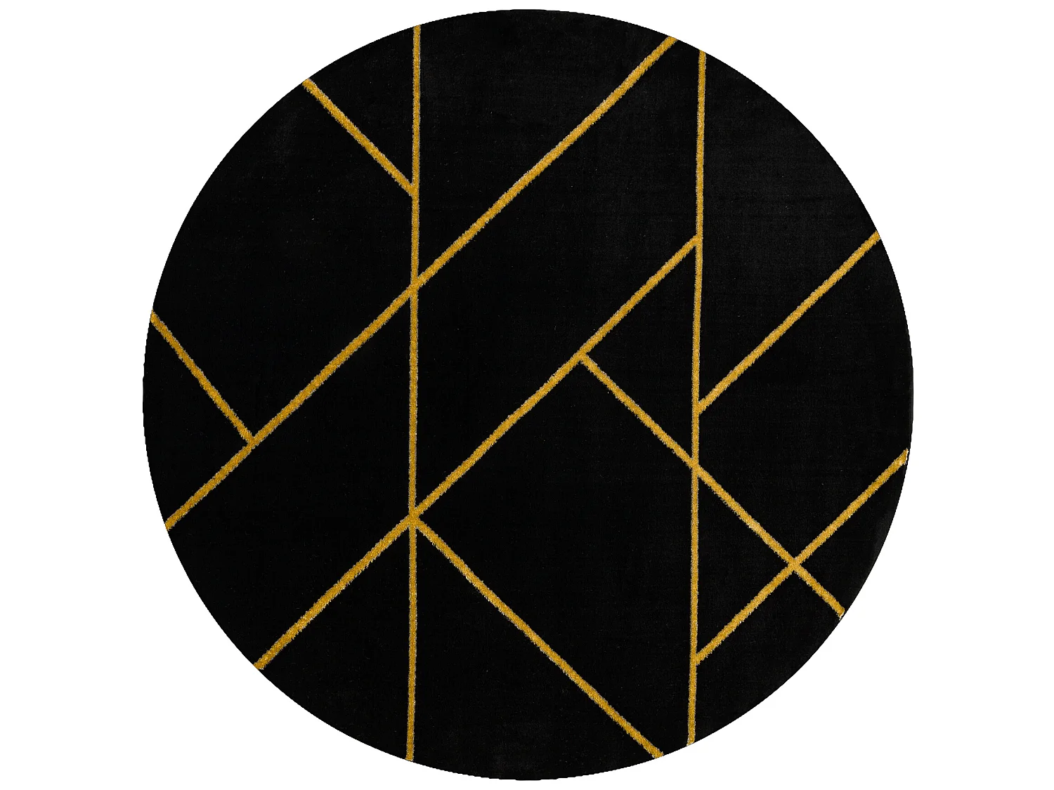 Tapijt EMERALD exclusief 1012 cirkel - glamour, stijlvol marmer, geome cercle 200 cm