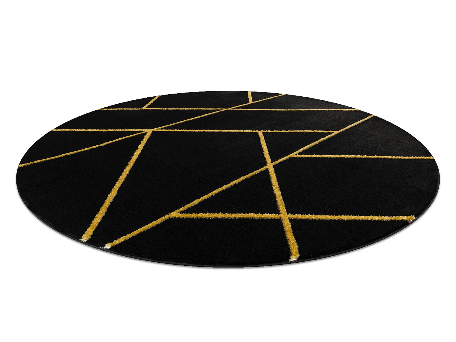 Tapijt EMERALD exclusief 1012 cirkel - glamour, stijlvol marmer, geome cercle 200 cm