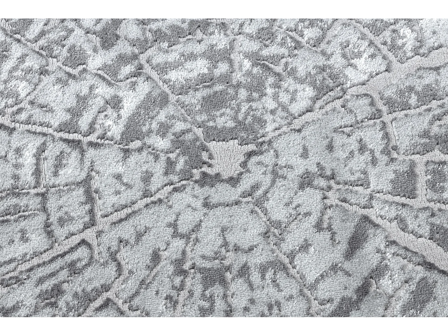 Tapis MEFE moderne Cercle 6185 Arbre Bois - Structural deux niveaux de cercle 160 cm