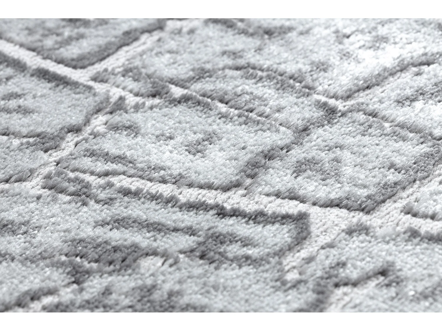 Tapis MEFE moderne Cercle 6185 Arbre Bois - Structural deux niveaux de cercle 160 cm