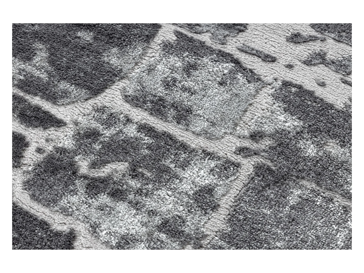 Tapis MEFE moderne Cercle 6184 Pavage brique - Structural deux niveaux cercle 120 cm