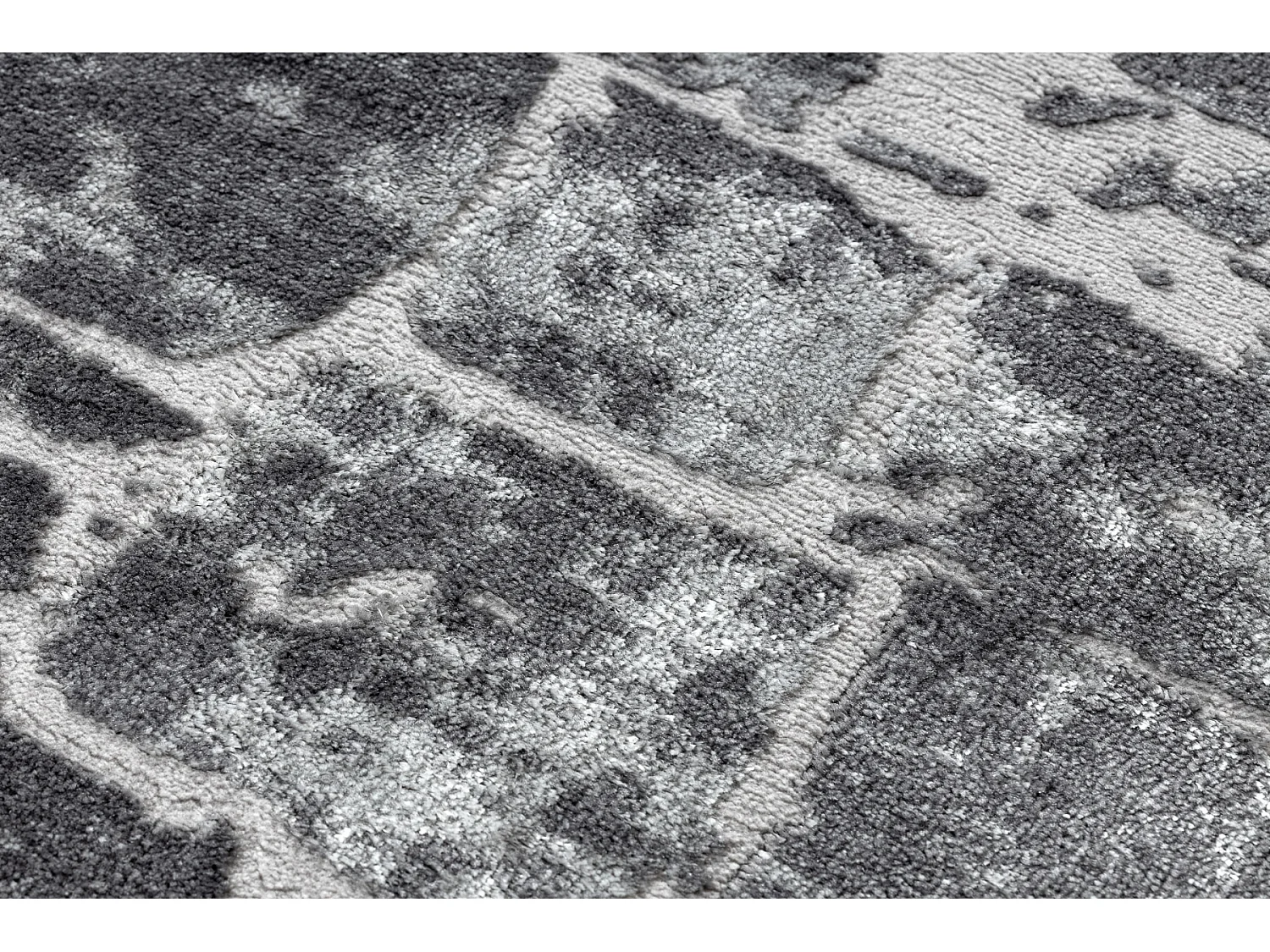 Tapijt MEFE modern Rond , 6184 Straatstenen , - Structureel, twee pool cercle 120 cm