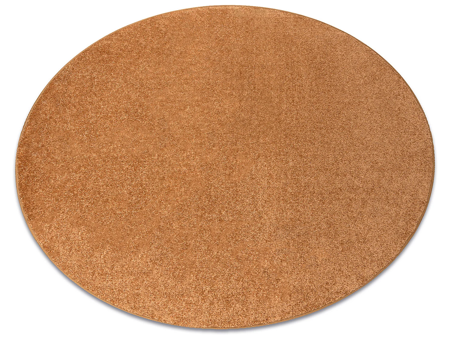 TAPIS cercle SANTA FE or 80 plaine couleur unie cercle 200 cm