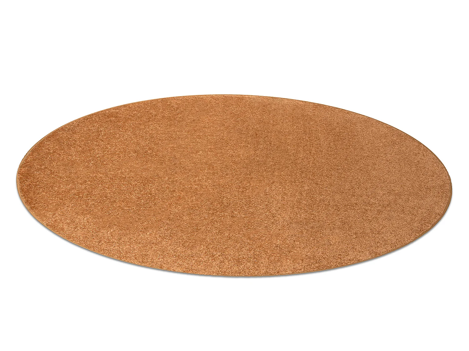 TAPIS cercle SANTA FE or 80 plaine couleur unie cercle 200 cm