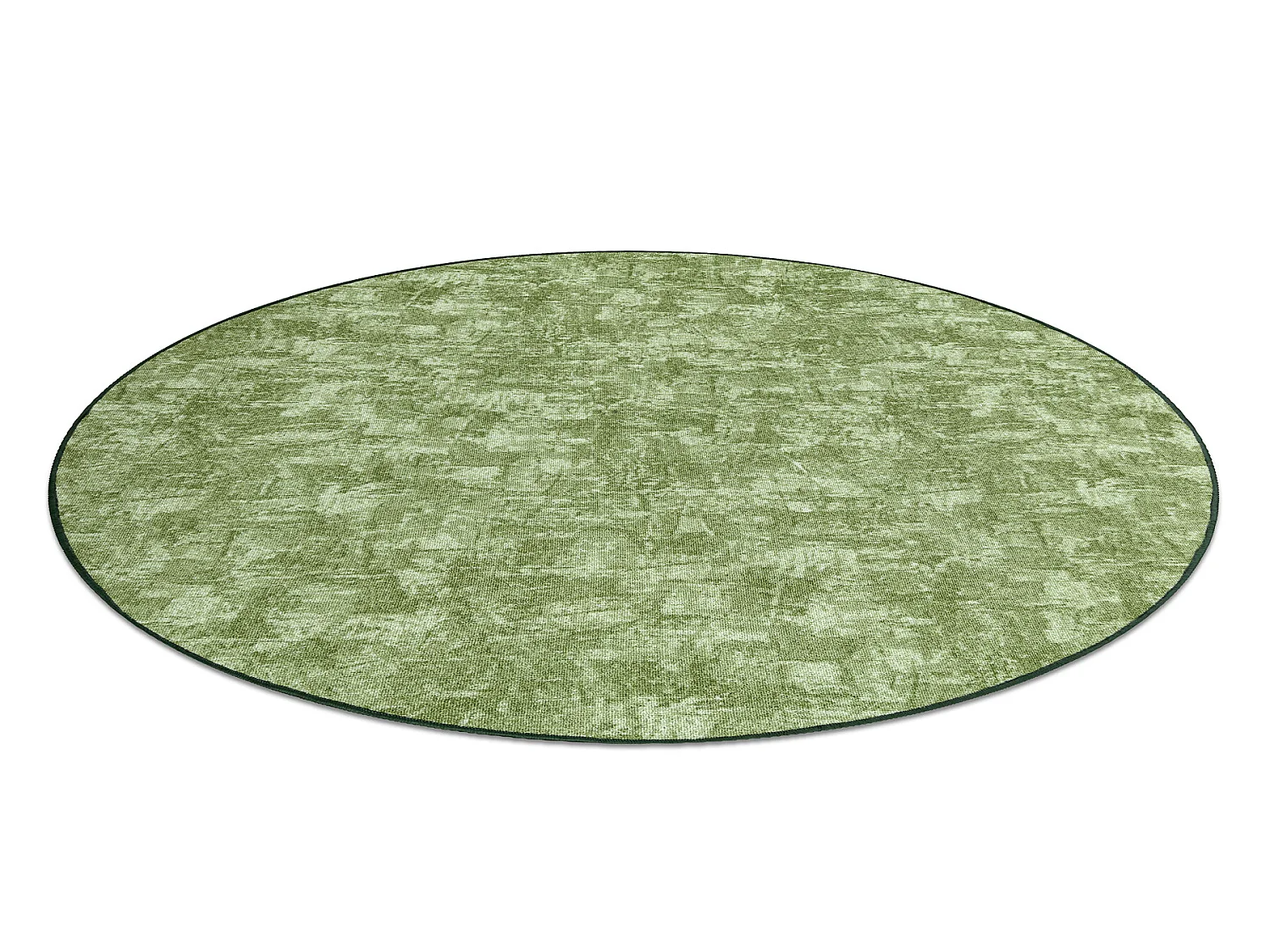 TAPIS cercle SOLID vert 20 BÉTON  cercle 200 cm