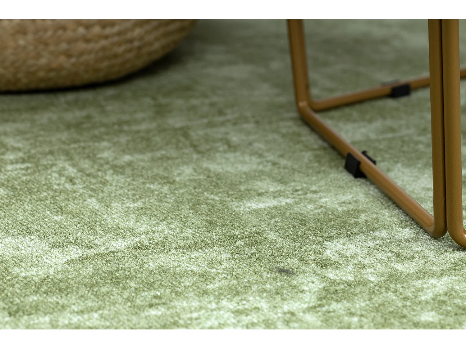 TAPIS cercle SOLID vert 20 BÉTON  cercle 200 cm