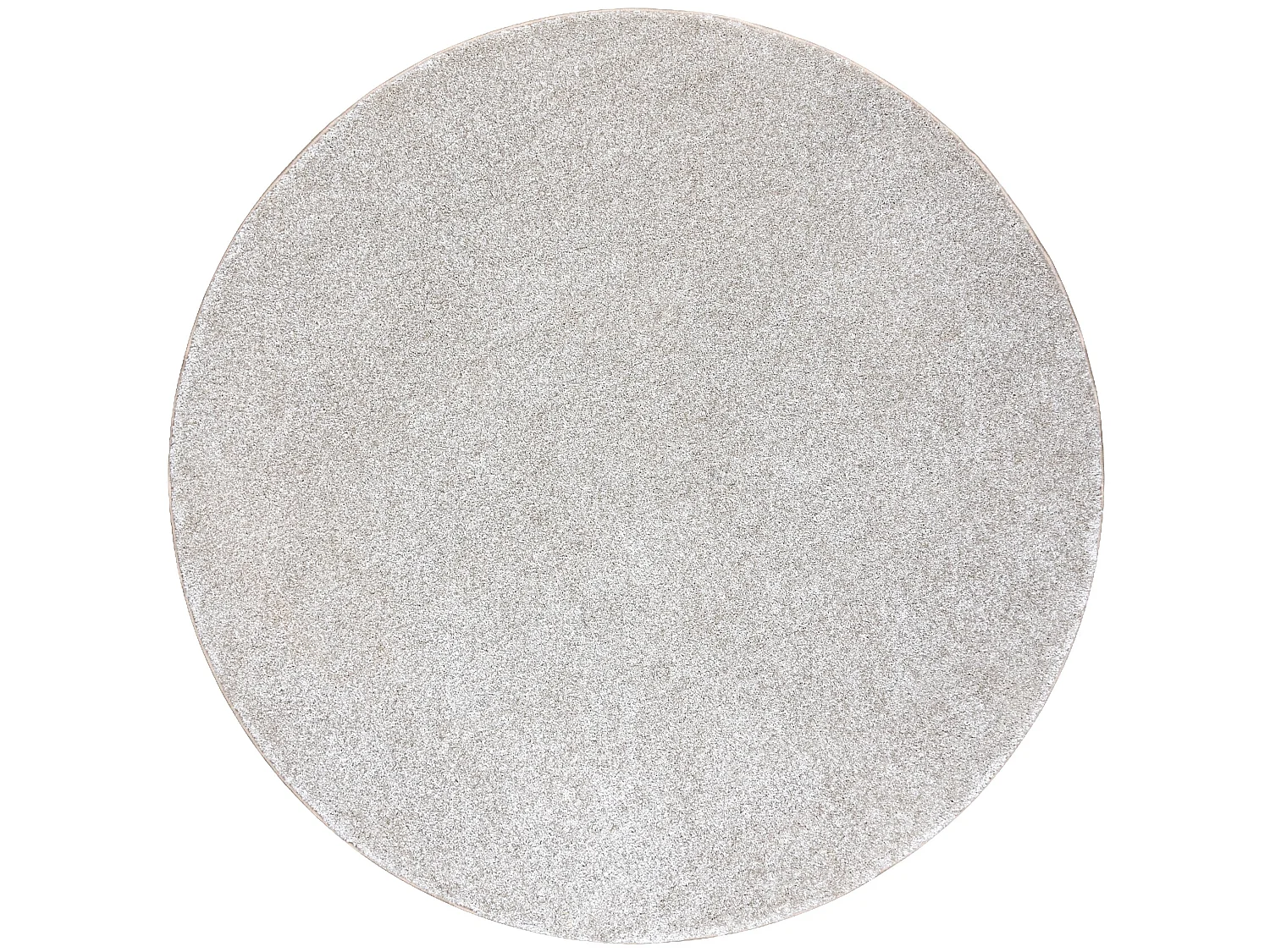 TAPIS cercle SAN MIGUEL crème 031 plaine couleur unie cercle 150 cm