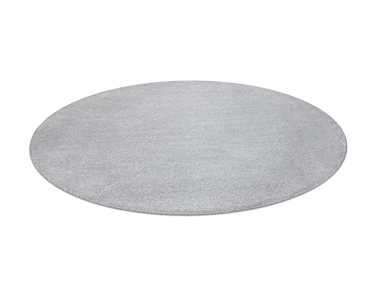 TAPIS cercle INDUS argent 91 plaine MÉLANGE cercle 170 cm