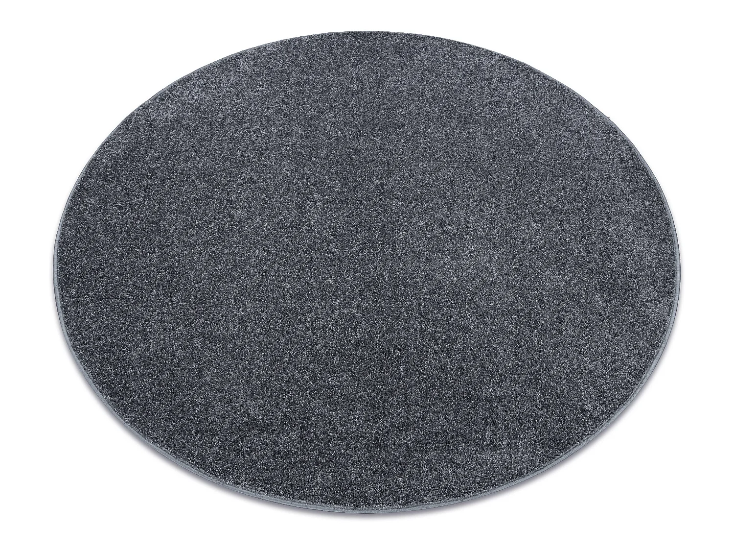 TAPIS cercle SANTA FE gris 97 plaine couleur unie cercle 150 cm