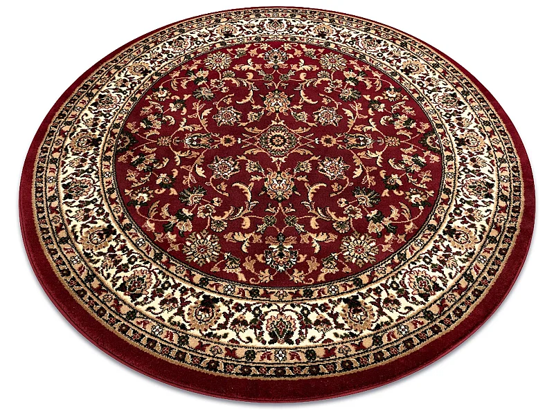 Teppich ROYAL ADR Kreis modell 1745 rotwein cercle 150 cm
