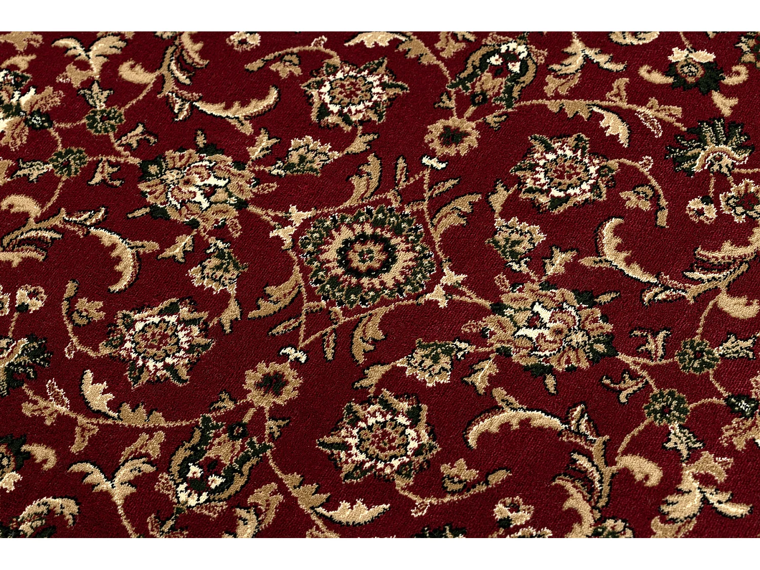 Tapis ROYAL ADR cercle modèle 1745 bordeaux cercle 150 cm