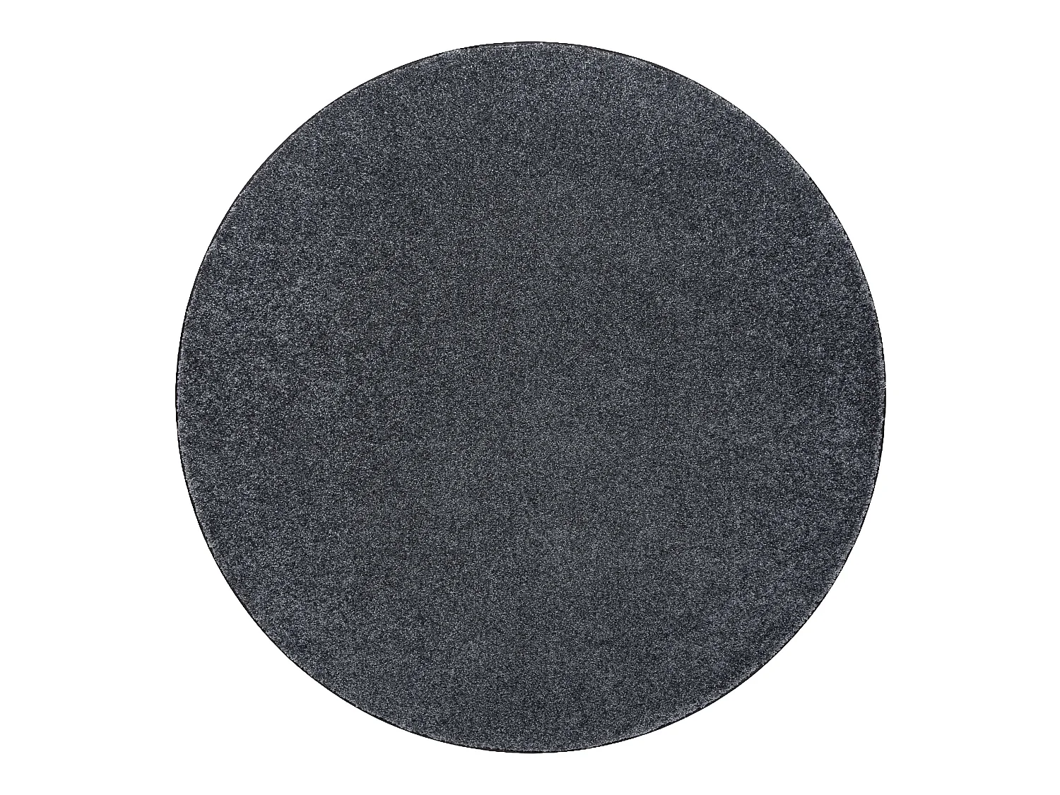 TAPIS cercle SAN MIGUEL gris 97 plaine couleur unie cercle 100 cm