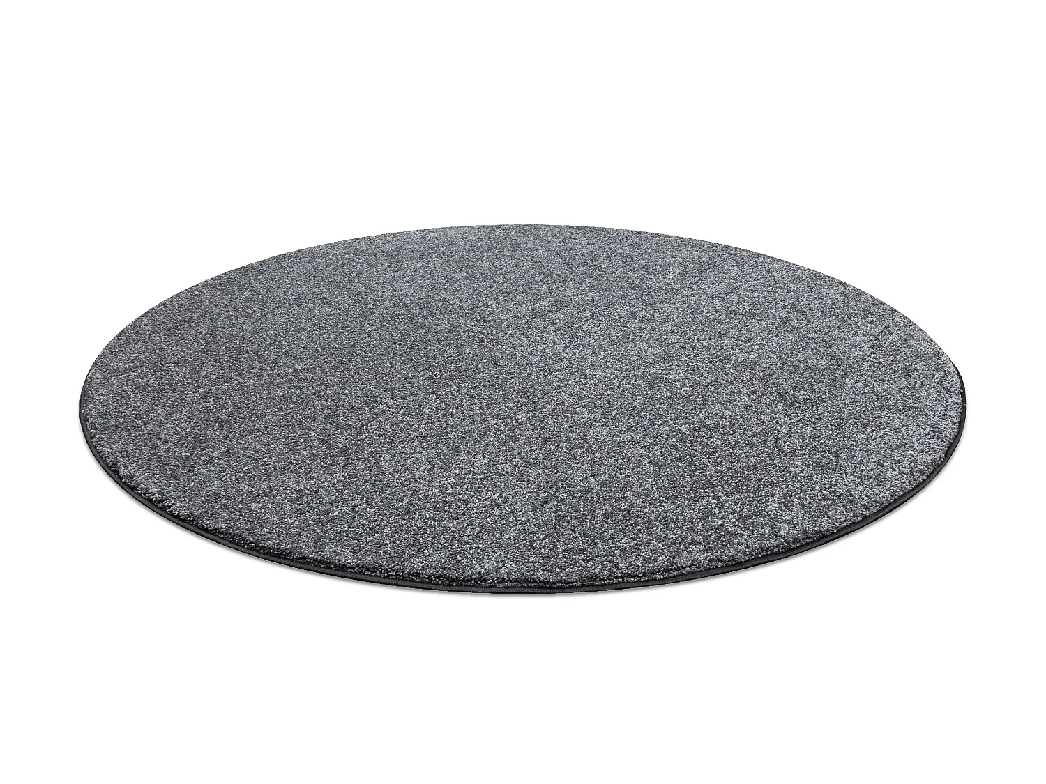 TAPIS cercle SAN MIGUEL gris 97 plaine couleur unie cercle 100 cm
