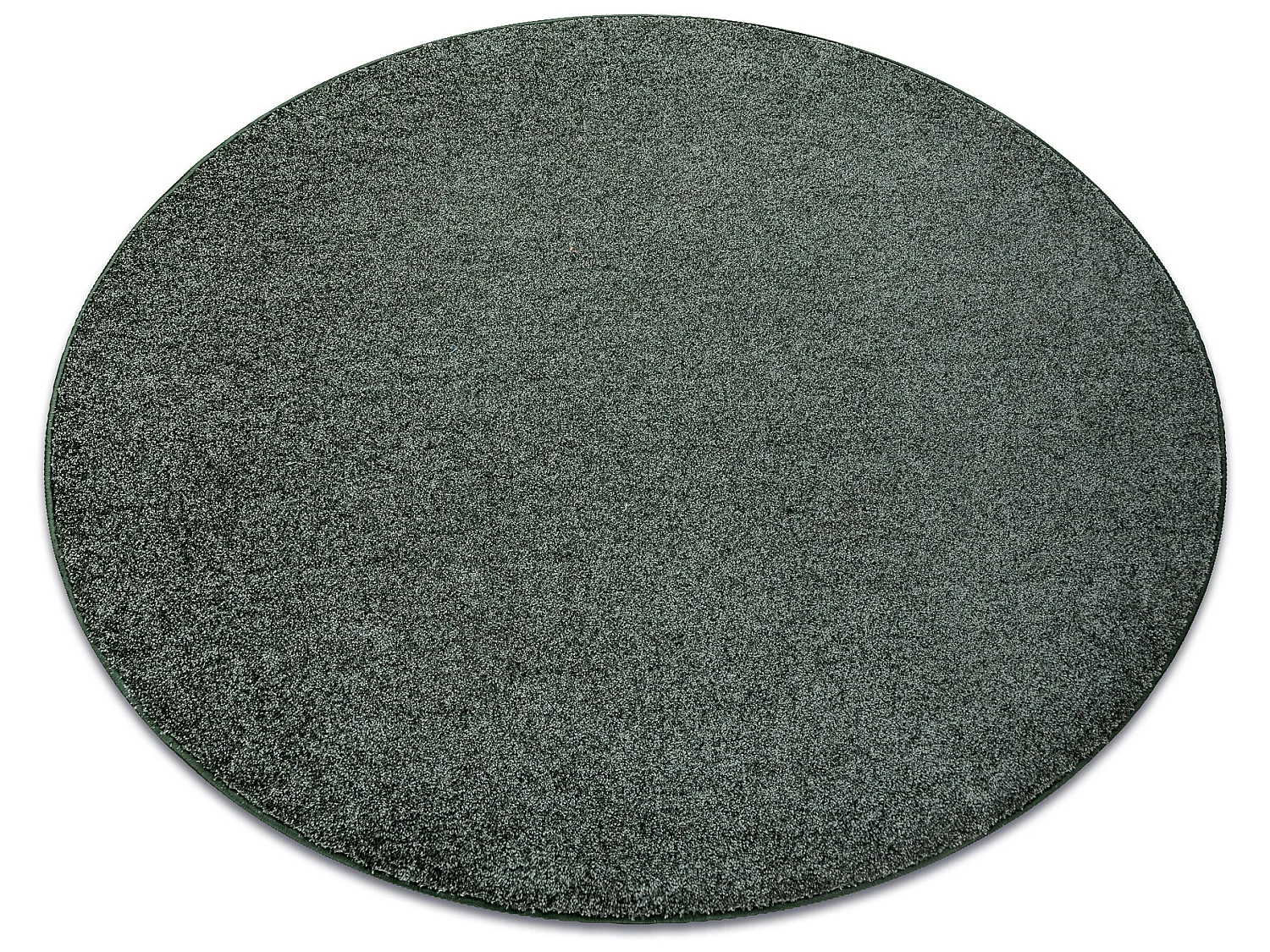 TAPIS cercle INDUS vert 27 plaine MÉLANGE cercle 100 cm