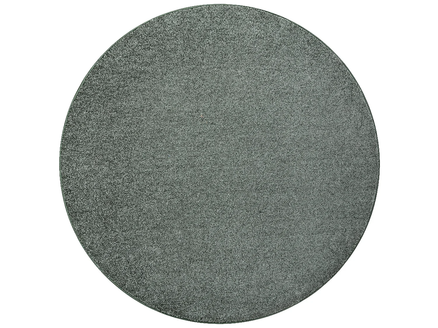 TAPIS cercle INDUS vert 27 plaine MÉLANGE cercle 100 cm