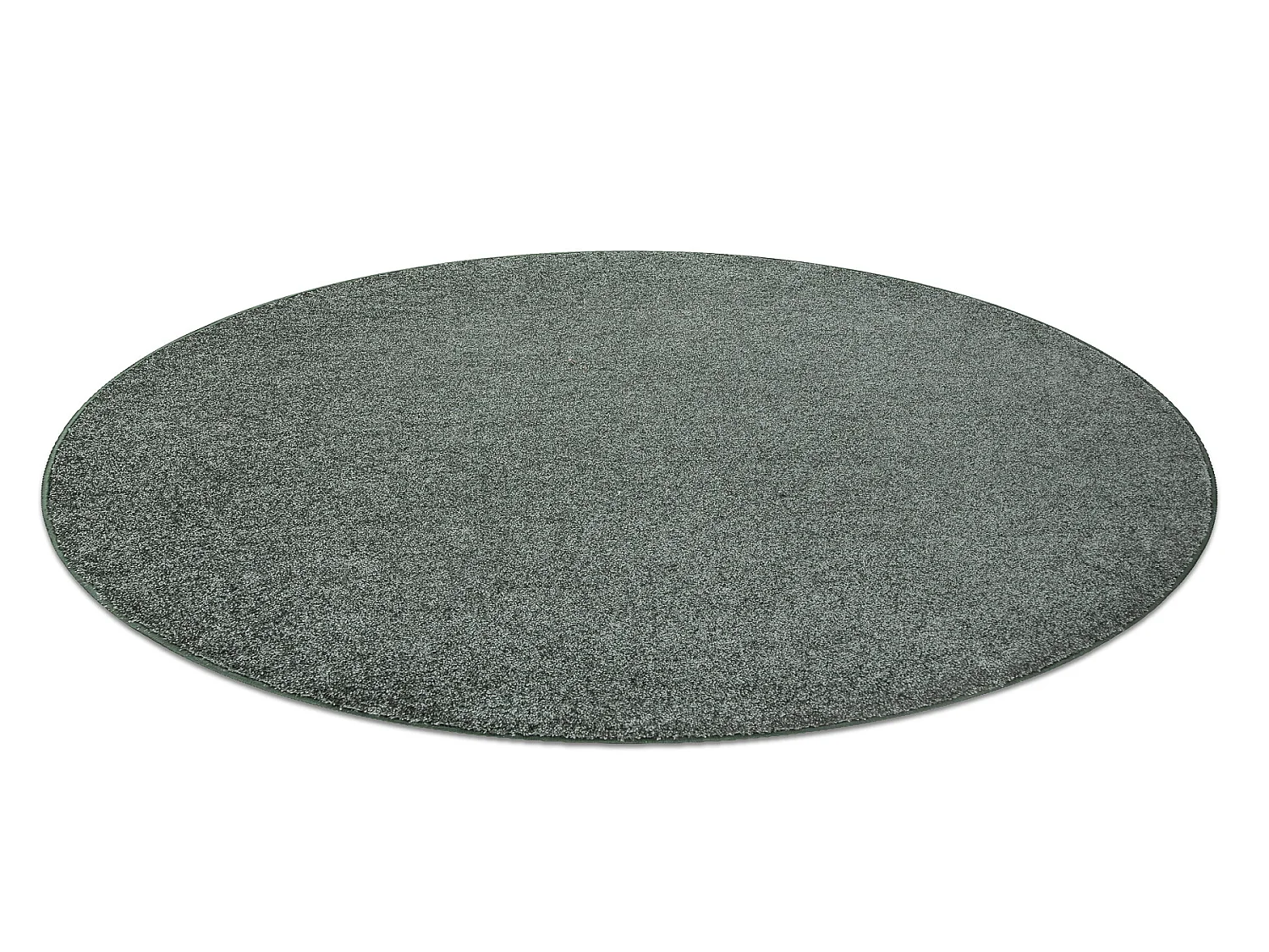 TAPIS cercle INDUS vert 27 plaine MÉLANGE cercle 100 cm
