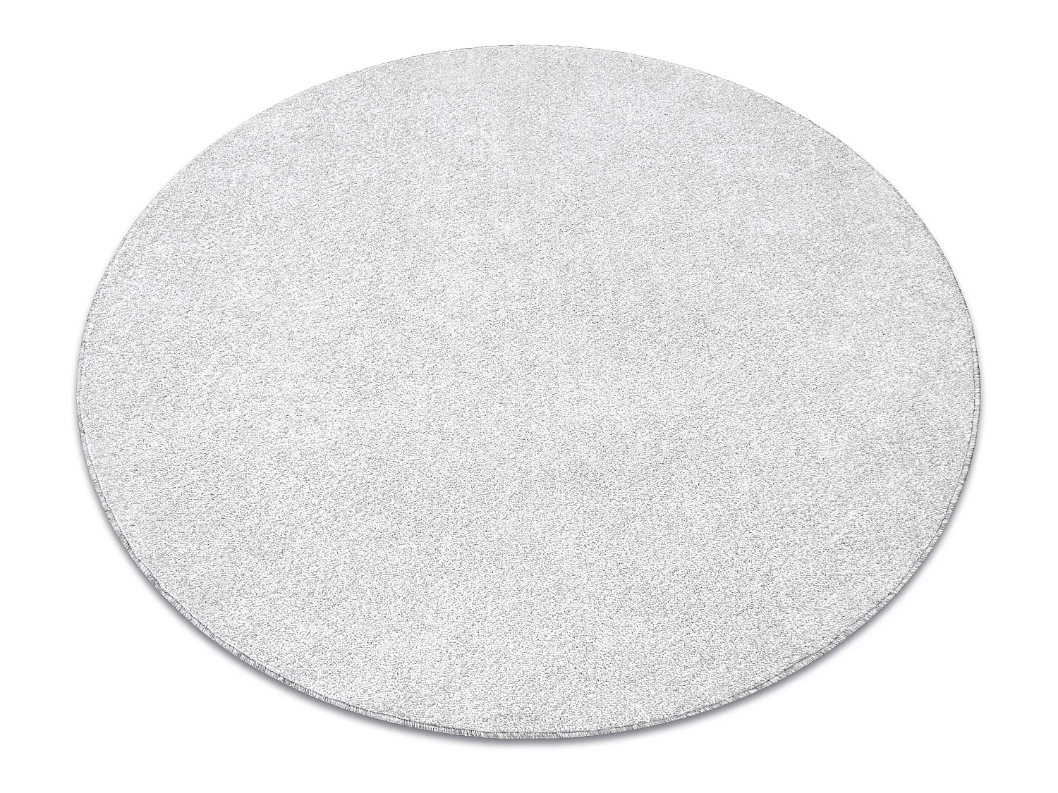 TAPIS cercle SANTA FE crème 031 plaine couleur unie cercle 150 cm