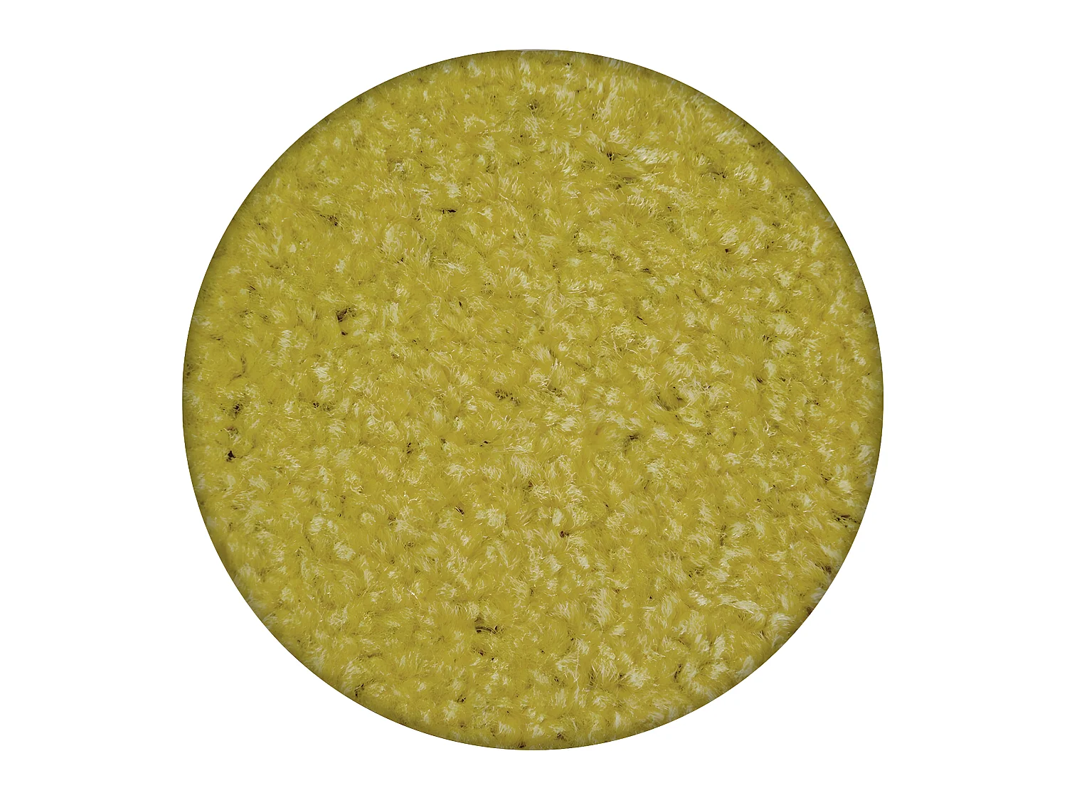 TAPIS cercle ETON jaune cercle 100 cm