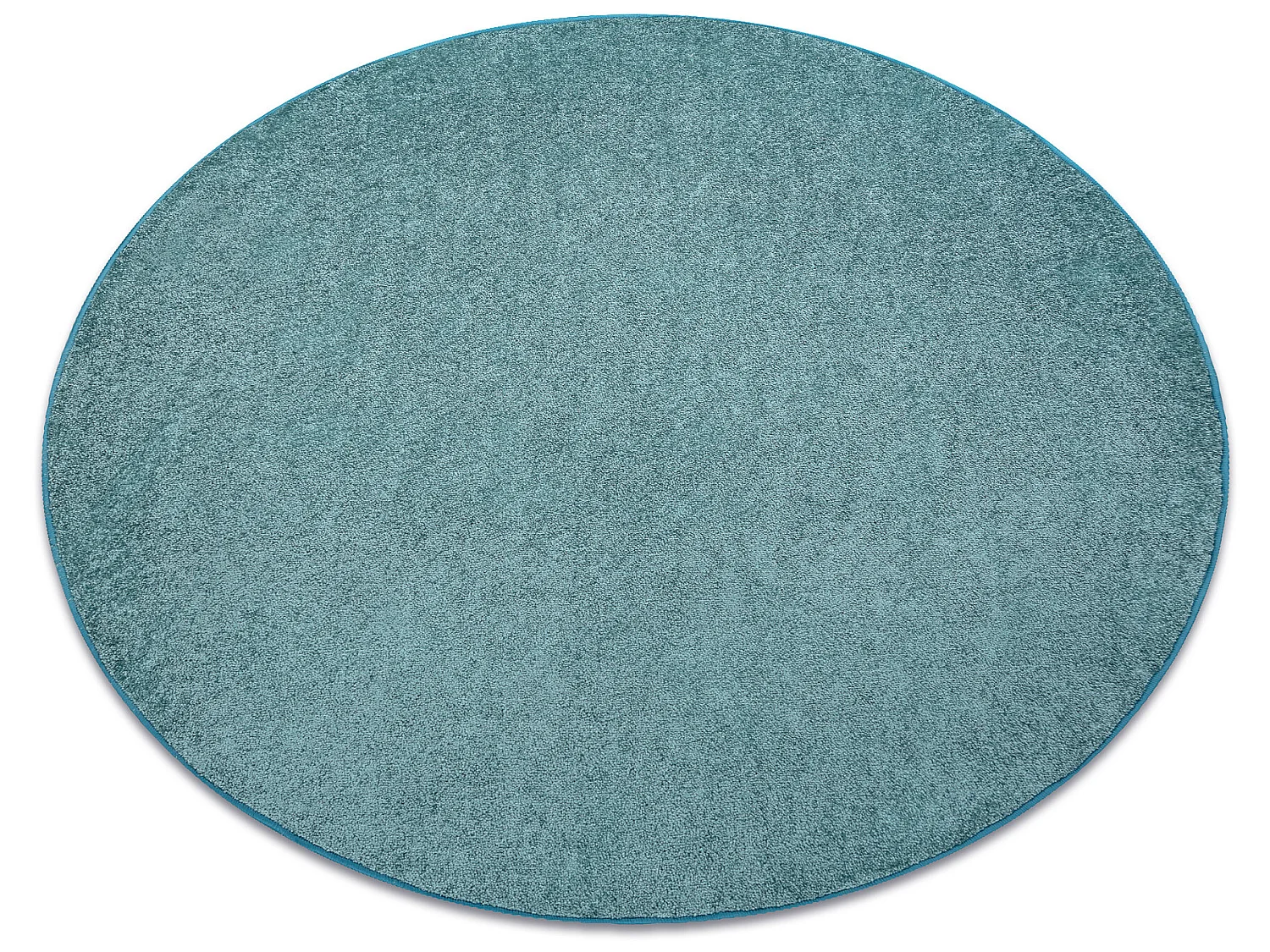 TAPIS cercle SANTA FE vert 24 plaine couleur unie cercle 200 cm
