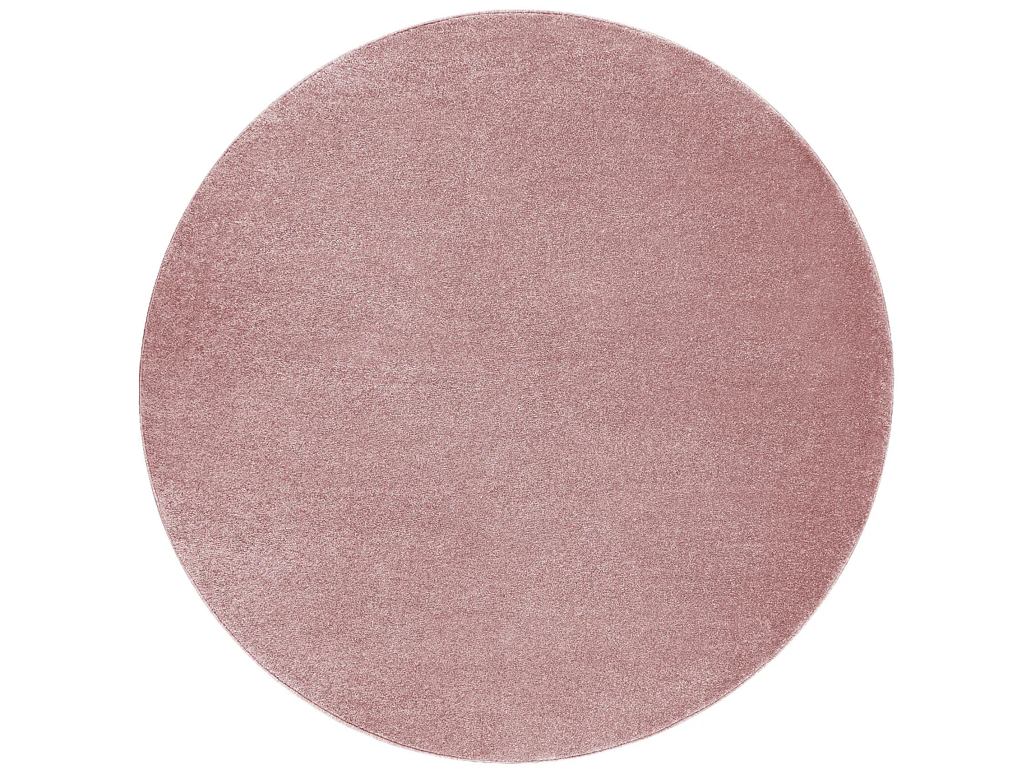 Tapijt SOFTY cirkel uniform, enkele kleur roze cercle 150 cm