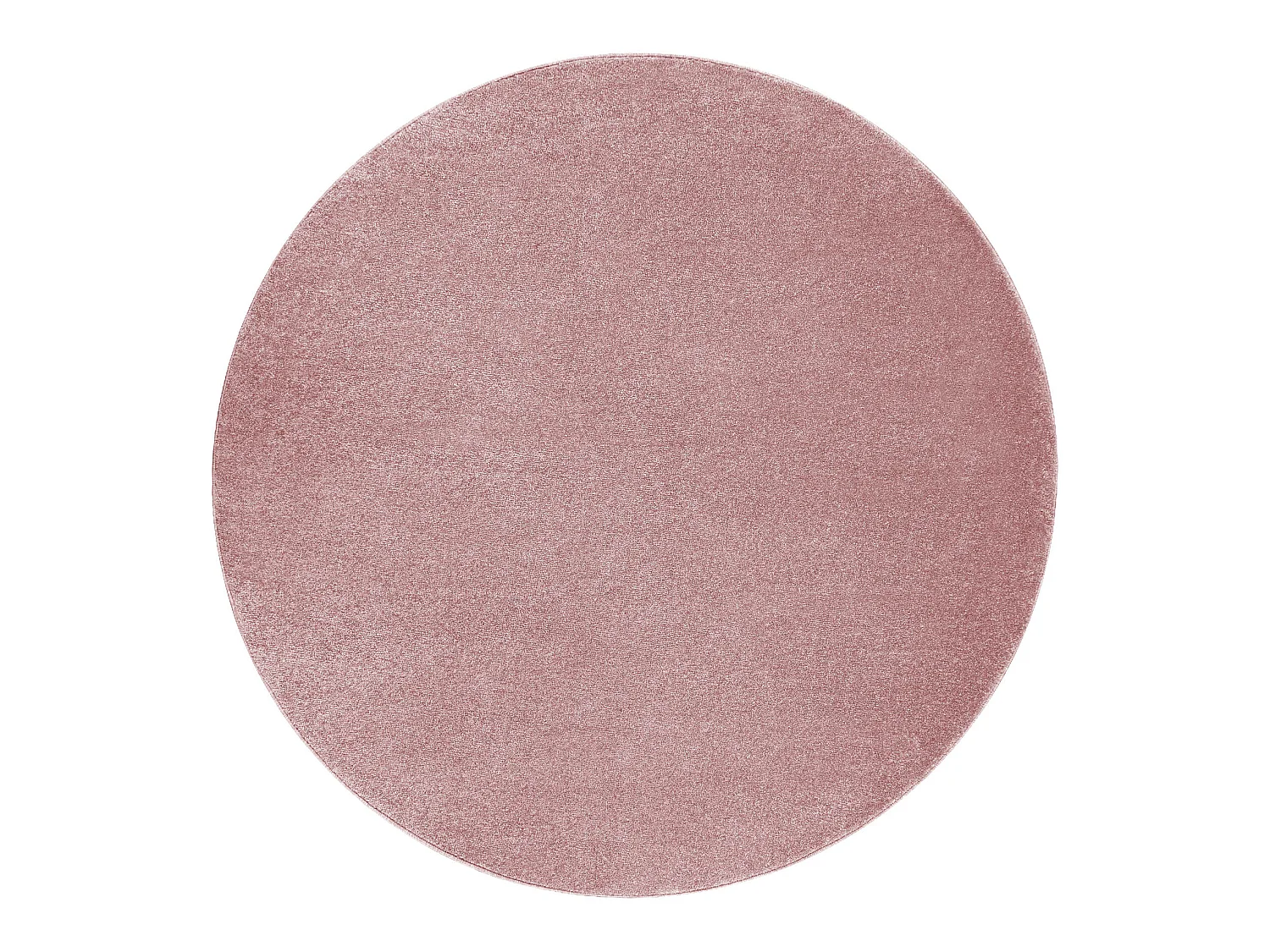 Tapijt SOFTY cirkel uniform, enkele kleur roze cercle 150 cm