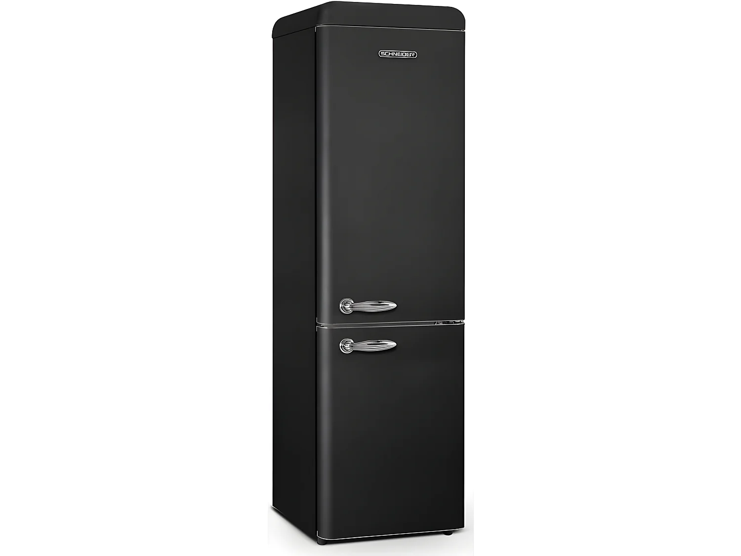 Réfrigérateurs combinés 250L Froid Statique SCHNEIDER 54.6cm E, SCCB250VB