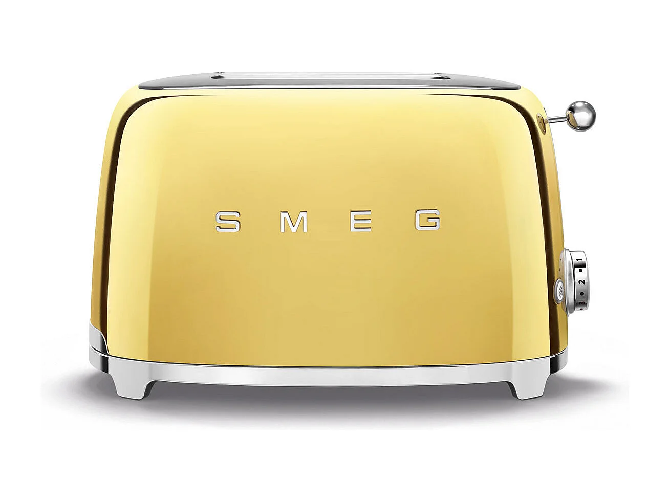 Smeg Grille-pain 2 fentes 950w or - tsf01goeu
