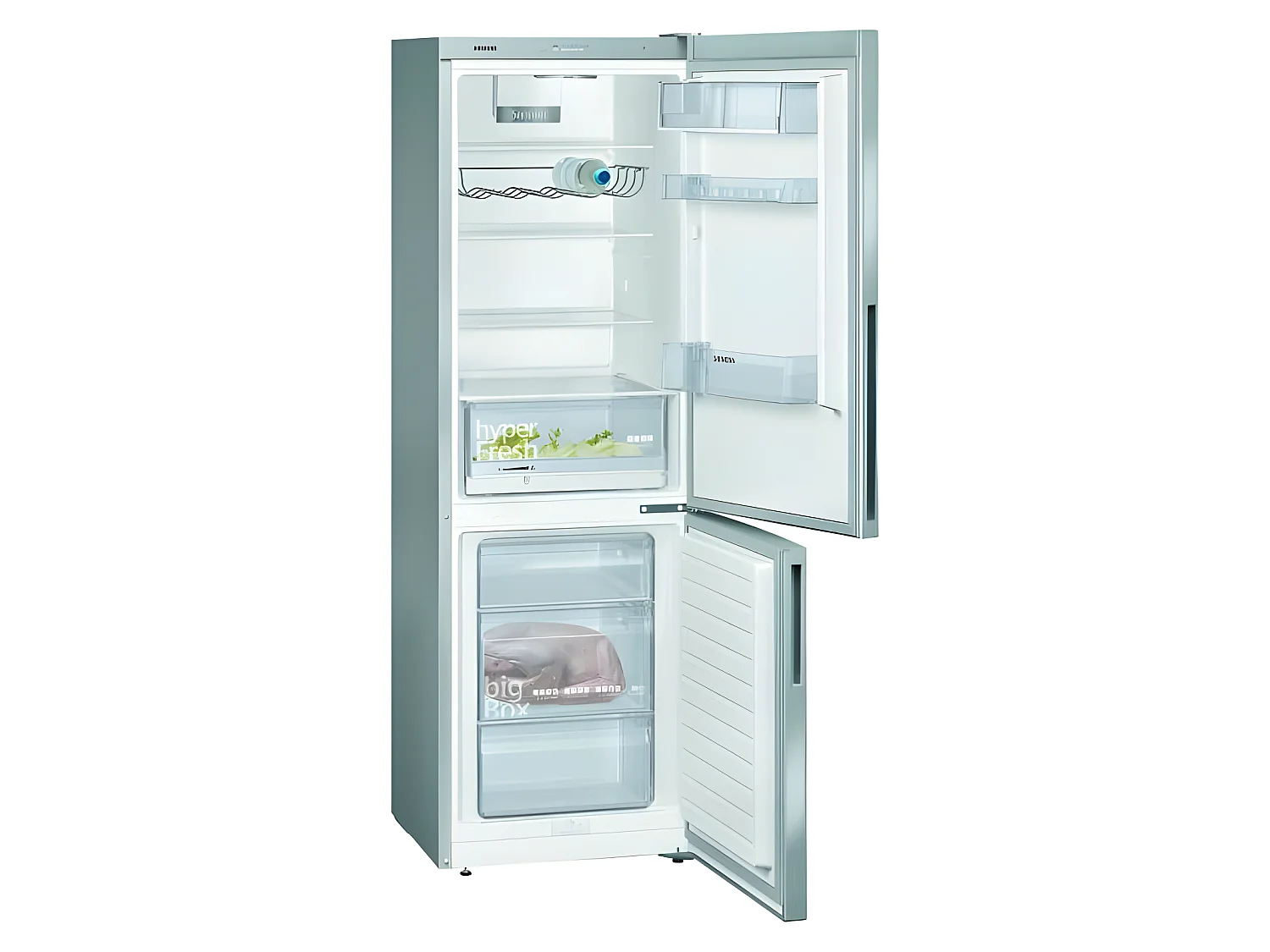 Réfrigérateurs combinés 308L Froid Brassé SIEMENS 60cm E, KG36VVIEAS