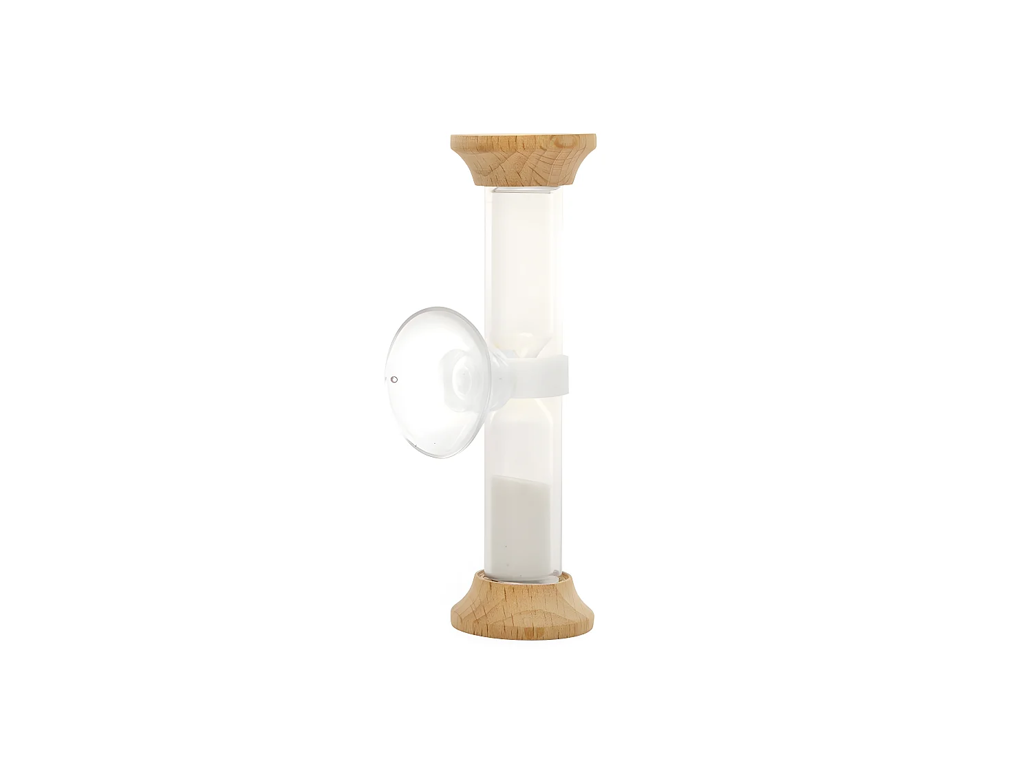 Sablier de douche 5 minutes Transparent  Kikkerland