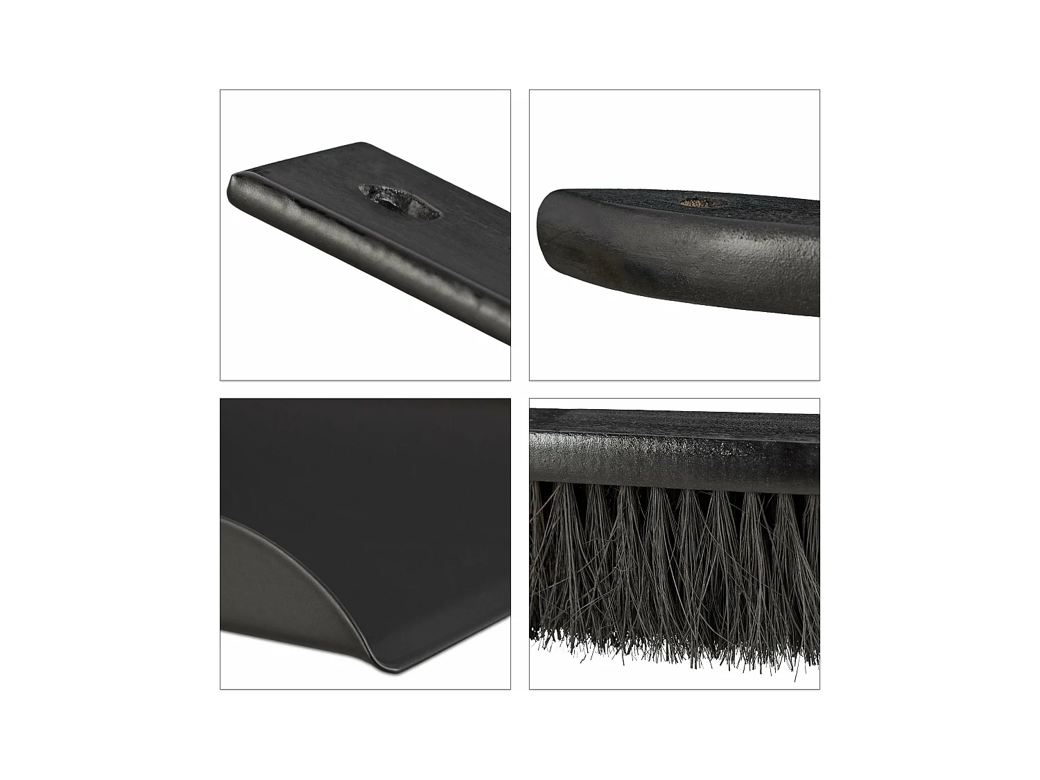 Pelle à cendres de noire 37 x 18 x 10 cm 13_0001954