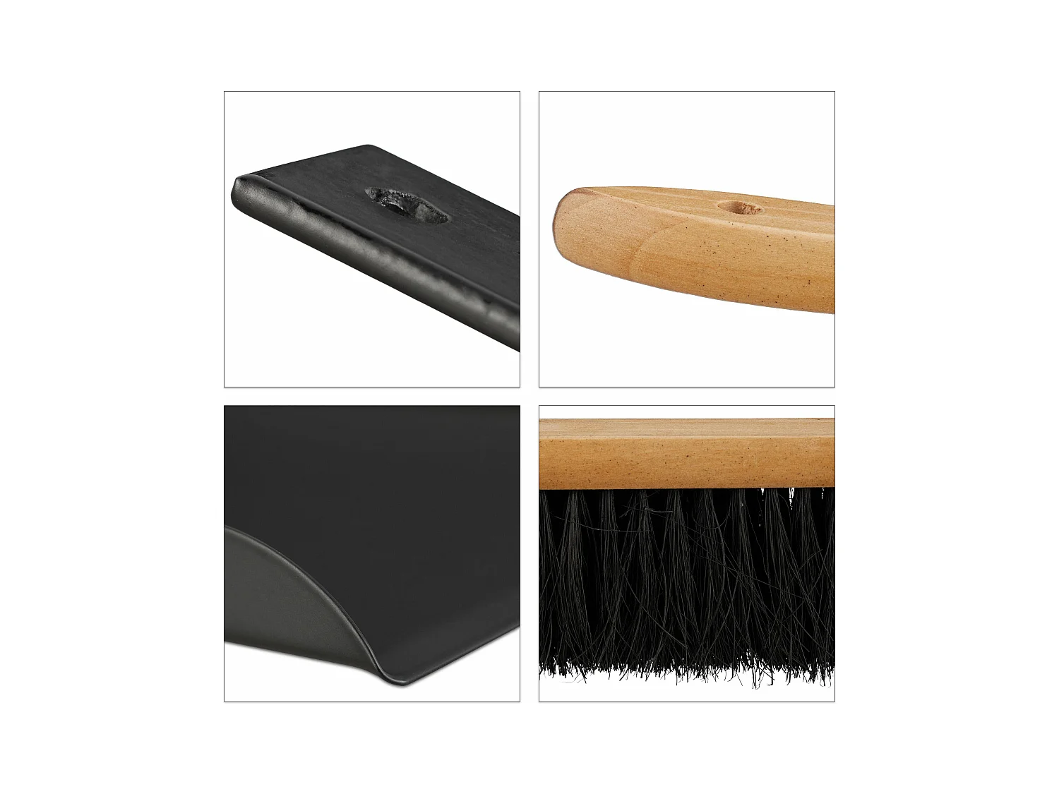 Pelle à cendres de noire 37 x 18 x 10 cm 13_0001954