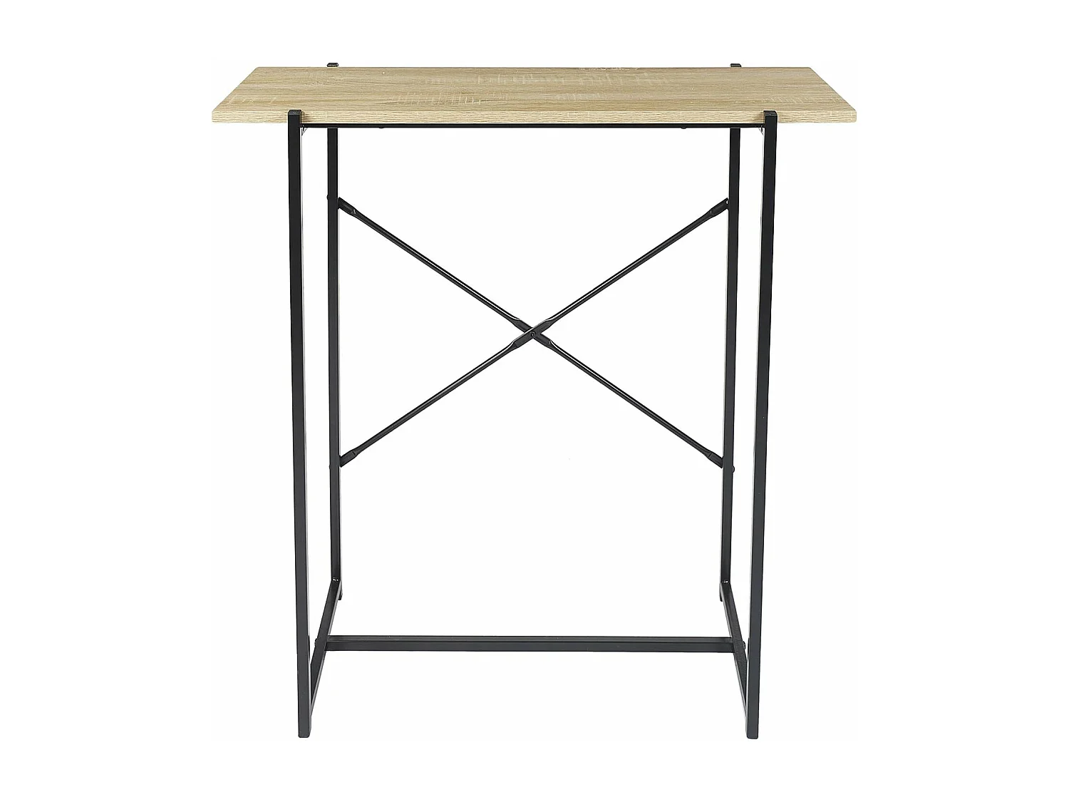 Console Loka H82 Cm Marron, Noir