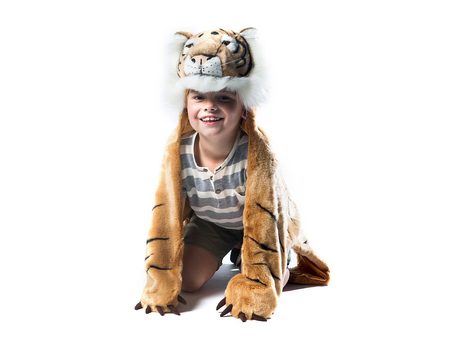 Déguisement en peluche Tigre Felix collection Savane