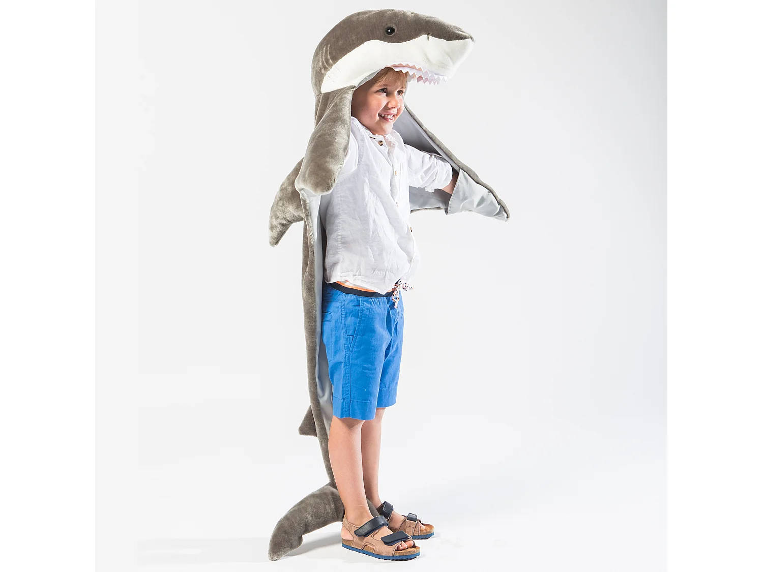 Déguisement en peluche Requin Jack collection Aquatique