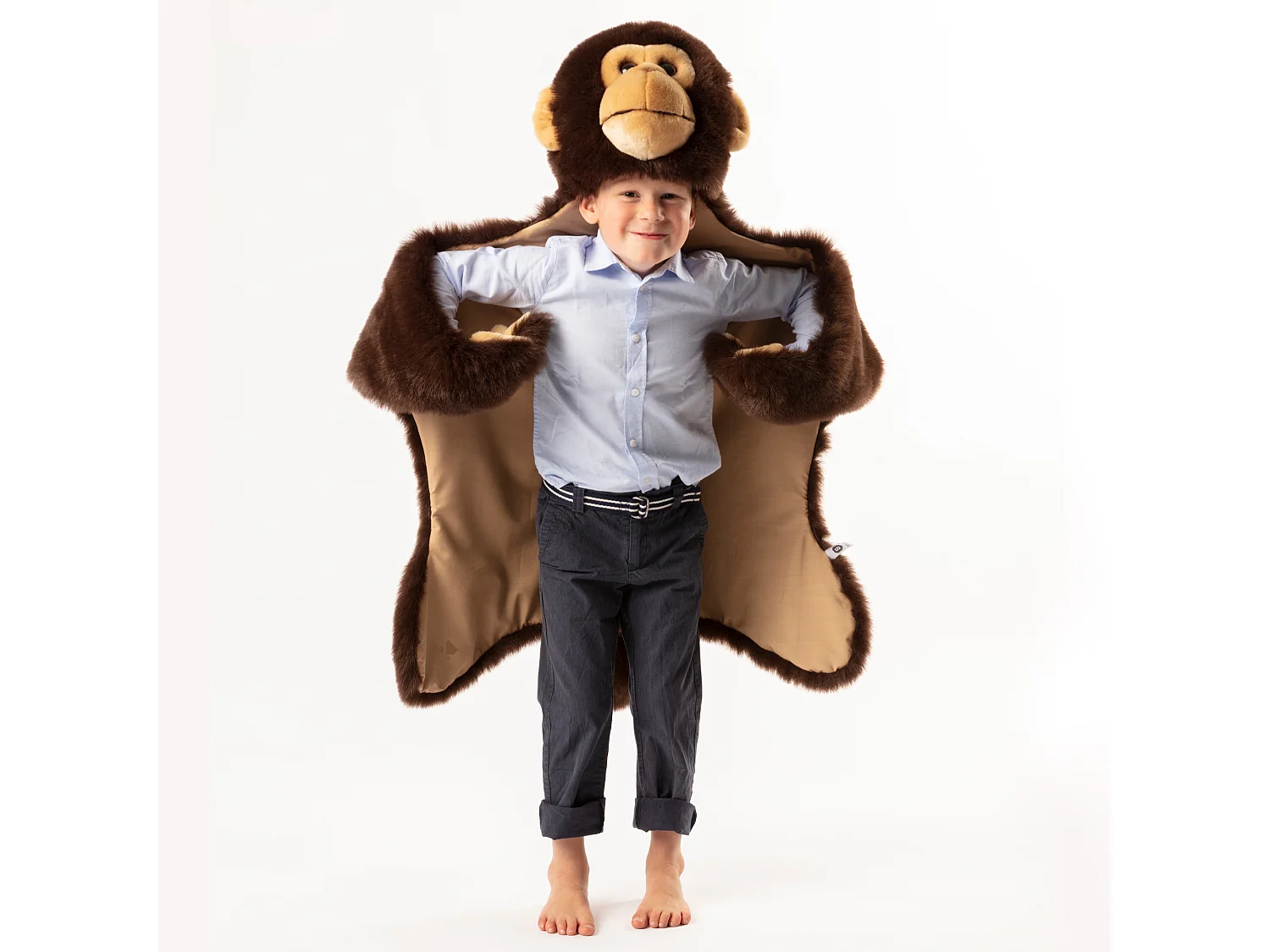 Déguisement en peluche Singe Joe collection Forêt
