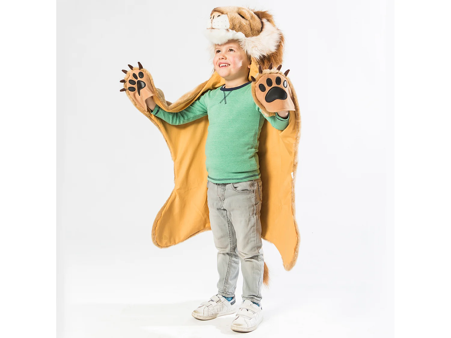 Déguisement en peluche Lion Petit Cesar collection Savane