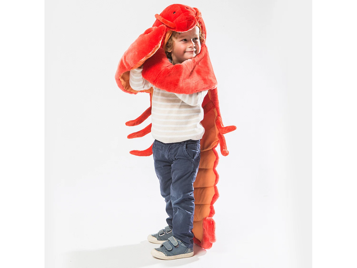Déguisement en peluche Homard Larry collection Aquatique