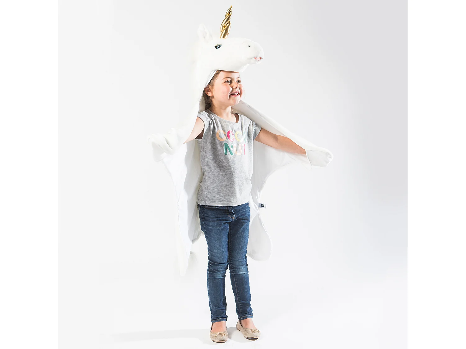 Déguisement en peluche Licorne Claire collection Fantastique